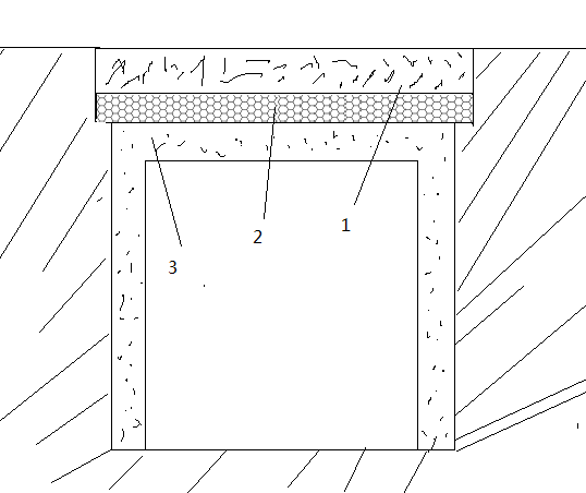 一种新型防核弹地堡结构